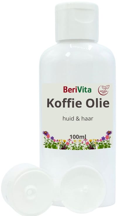 Koffie Olie 100ml - Puur en Koudgeperst uit Koffiebonen - Huid en Haar - Coffee Arabica Seed Oil