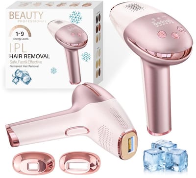 IPL laser ontharing – permanente ontharing – thuisgebruik – definitief ontharen – pijnloos met ice cooling – ontharingsapparaat – voor mannen en vrouwen – laser en lichtontharing