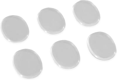 Demper Pads - Geluiddempers Drums - Boventonen Dempen - Herbruikbaar Zelfklevend - 35x25x3mm - Transparant