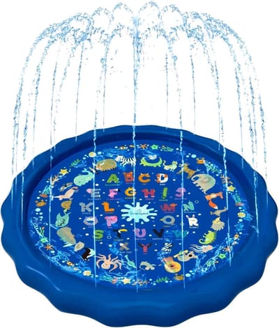 Water Speelmat - Zomersplezier Mat - Buiten Spelen - Antislip Oppervlak - 170x170 cm