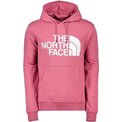 The North Face Standard Heren Hoodie in Rood Violet