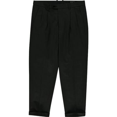 AllSaints Conley Trouser Charcoal Marl Size: W30 | Chinos Outlet | Heren | Zwart