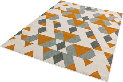 Easy Living - Laagpolig vloerkleed Easy Living Colt Pyramid Rust - 160x230 cm