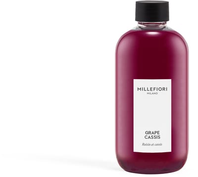 Millefiori Milano - Navulling voor Geurstokjes 250 ml - Grape Cassis - 4-5 maanden