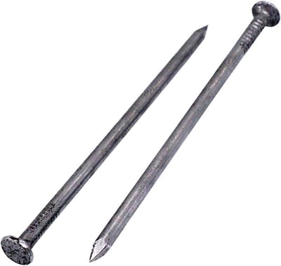 Pack van 400 Stalen Bouwnagels 2.5 x 50 mm - Ronde Kop