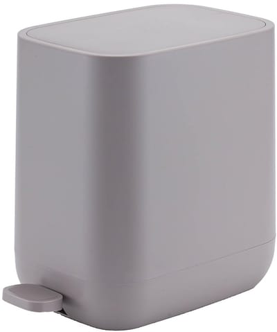 Kleine Prullenbak voor Badkamer met Deksel en Trapsysteem - 7 Liter