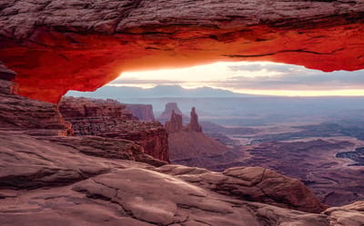 Fotobehang - Mesa Arch 450x280cm - Vliesbehang