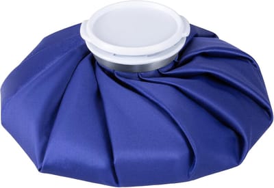 Koud pak - IJspak - Met elastische steunband - Koud pak - Herbruikbaar - Koud pak met hoes - Aanbrengen op geblesseerde plek - Koel houden - Gemakkelijk mee te nemen - 9 inch ijspak - Blauw - 2-pack