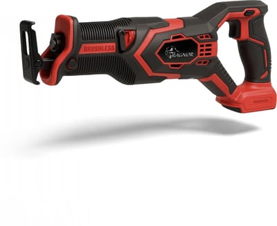 Accu Reciprozaag 18 V – Compact & Sterk | Borstelloze Motor – Inclusief Li-Ion Accu & Snellader – Tot 3000 SPM – Zaagdiepte 100 mm (Hout) / 6 mm (Metaal) – Softgrip & Snel Bladwisselsysteem