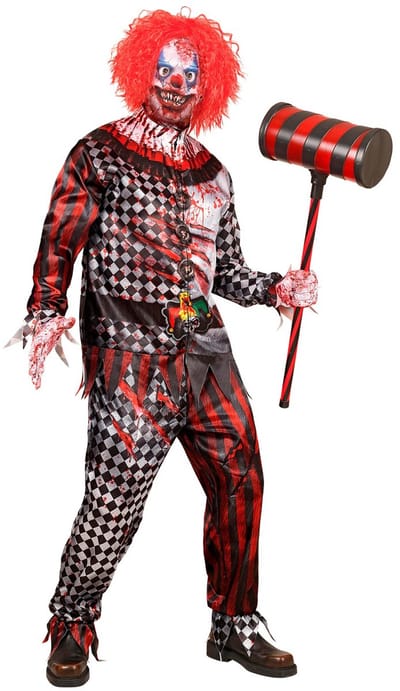 WIDMANN - Volwassen Killer Clown Volledig Kostuum - S