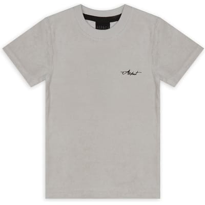 Aspact Kids Terry Tee Grey Maat: 140 | T-Shirts Outlet | Unisex | Grijs