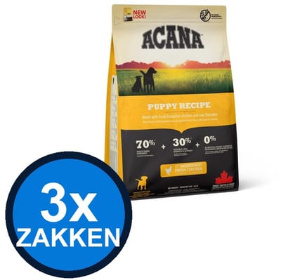 3x Acana - Dog Puppy - Hondenvoer Droogvoer - 2 kg