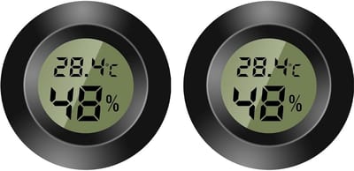 Digitale Binnen en Buiten Thermometer en Hygrometer met LCD Scherm