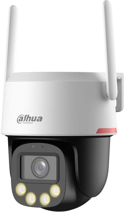 Bewakingscamera 4MP - Beveiligingscamera Buiten - 360 Graden Dekking - Automatische Tracking - 12.9x15.3x13.1cm