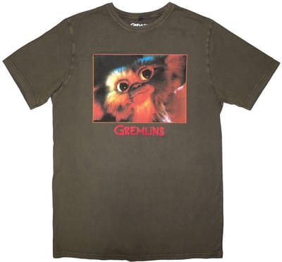 Gremlins - Gizmo Photo Heren Tshirt - S - Groen
