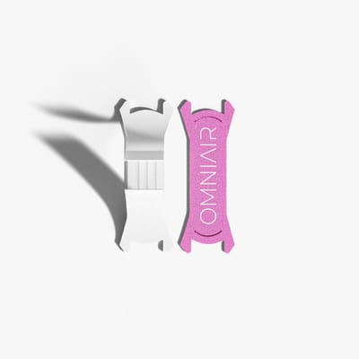 OMNIAIR Neusstrips Sport Series – Nose Strips – Extra Sterke Hechting – Voor Sporters - Roze - 30 Stuks
