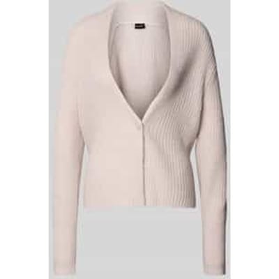 regular fit cardigan met mix van alpaca en wol model 'Kanna'