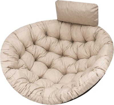 Rond Zitkussen voor Hangstoel en Schommelmand – Beige
