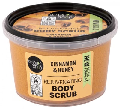 Organic Shop Rejuvenating Body Scrub Cinnamon - 250 ml