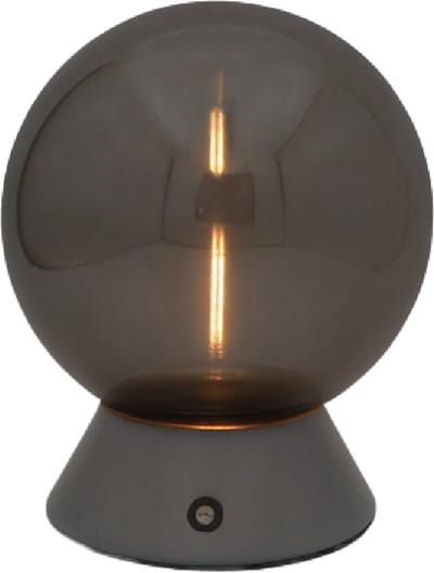 Luxus Europe - Tafellamp Touch Nora Zilver - Draadloze LED Tafellamp Binnen - USB-C Oplaadbaar - Touchbediening - Dimbaar - 3 Lichtkleuren