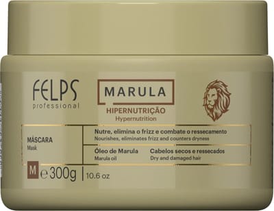 Felps Professional | Marula Hair Mask | Dry And Damaged Hair | 300 gr