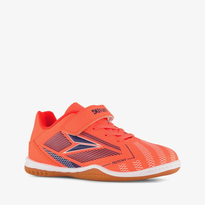 Dutchy Flow IC zaalvoetbalschoenen oranje - Maat 28 - Uitneembare zool