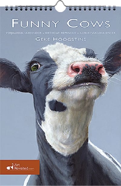 Funny Cows (Geke Hoogstins) verjaardagskalender - A4