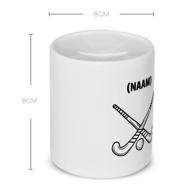 Akyol - hockey met eigen naam Spaarpot - Hockey - hockeyer - sport - 350 ML inhoud