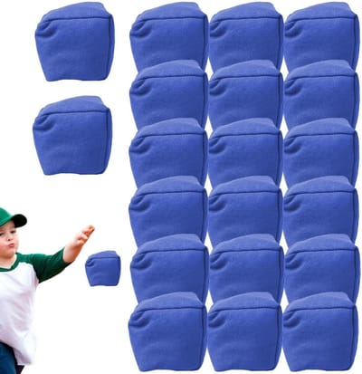 Gooi Zandzakken - Werpzakjes Set - Buitensport Spel - Verbetert Coördinatie - 20 Stuks - Multicolor