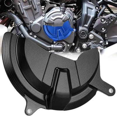 Motorfiets Motorbescherming Koppeling Deksel voor MT-07, T7, TENERE 700 en XSR700 (Zwart) - Duurzaam, Bescherming, Accessoires