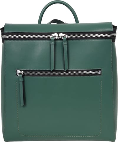 CINQUE Leren Vrije tijd rugzak Rugzak Diane Backpack Green Groene