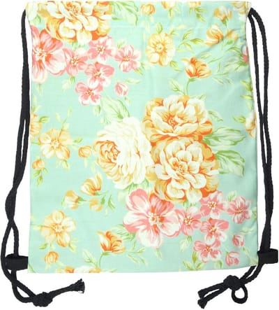 Gymtas met print - Sporttas Rugzak - Sporten en Feesten - Kleurvast en Krasbestendig - 36 x 46.5 cm - Multicolor