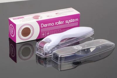 Dermaroller met 540 Naaldjes van 0,3mm - CE gekeurd - Microneedling Roller - Huid Roller