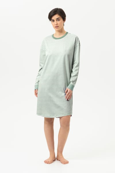 Nachtjapon Serie Willow Stripes Seasalt Green