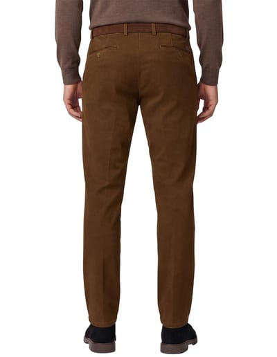 Meyer katoenen broek bruin