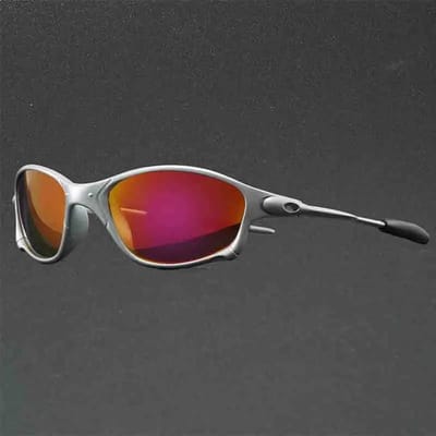 1 Paar Coole Heren Dames Gepolariseerde Zonnebril Fietsbril UV400 Visserszonnebril Fietsbril Fietsbril Rijbril brown