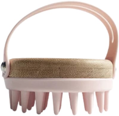 GJ Cosmetics Massage Bamboe Borstel Roze
