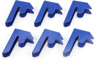 T-rax verbinders stellingkasten - blauw - aantal 6 stuks