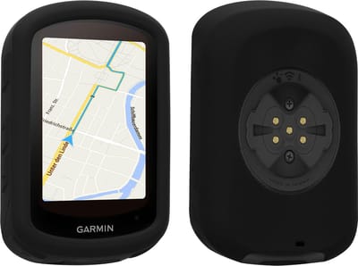 kwmobile fietscomputer gps hoes geschikt voor Garmin Edge 840 / Edge 540 hoesje - Beschermhoes voor fietsnavigatie - Siliconen cover
