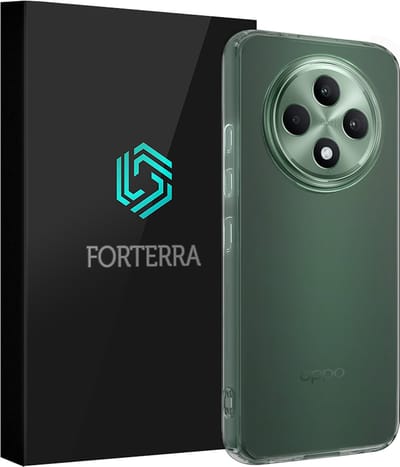 Hoesje Geschikt voor Oppo Reno 12 F - Sterk & Shockproof - Siliconen Case - Hoes Cover - Transparant