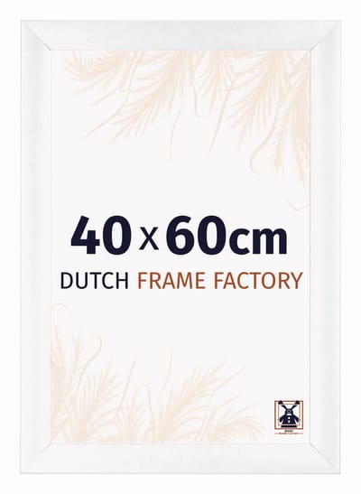 Fotolijst 40x60 cm - MDF - Wit Mat - Praag