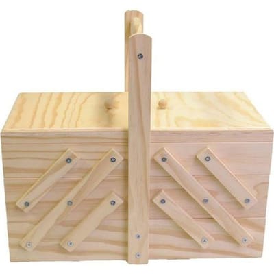 Artemio houten naaidoos 32x16x29 cm