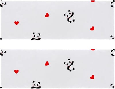 Draagbare Reishanddoek - Lichtgewicht Handdoek - Sport en Reizen - Sneldrogend en Absorberend - 29.5 x 81.5 cm - Veelkleurig
