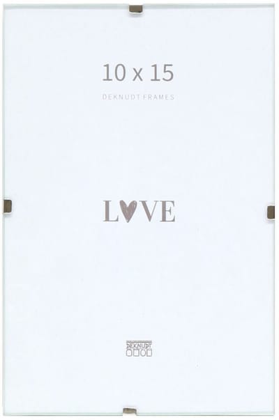 Deknudt Frames Wissellijst met clips - S200M9 - foto: 10x15 cm - mat glas