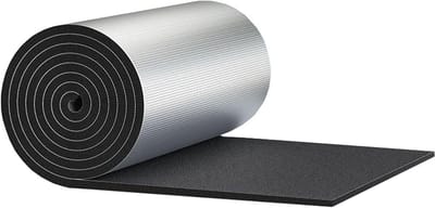 Isolatie folie - Geluidsisolatie mat - Energie besparen - Zelfklevend - 1x5 meter - Zilver