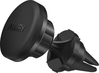 AUKEY Autotelefoonhouder Magnetische ontluchter 360 ° draaibare autohouder Universeel voor GPS, iPhone 7 / 6S / 6 / 5S / 5, Samsung en andere Android, Windows Smartphones