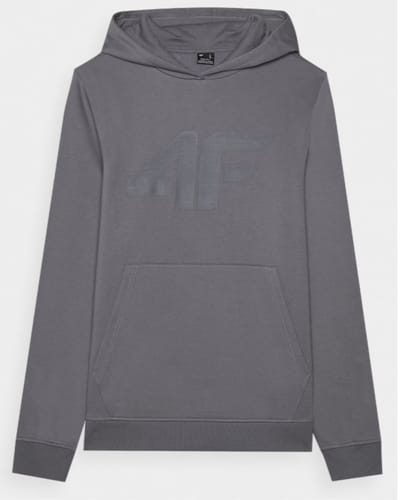 4F M1464 Grijze Herenhoodie XXL - Comfort & Design