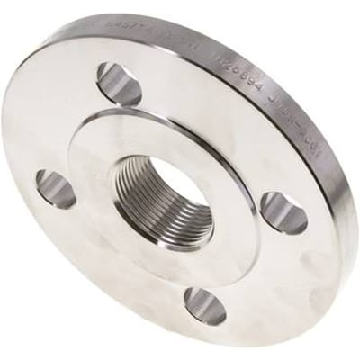 Draadflens DN32-PN16 Rp 1-1/4'' RVS 1.4571 DIN 2566