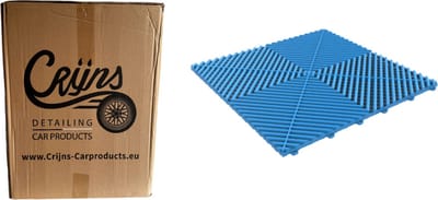 CRIJNS - Dalles - Floor Tiles - Trax - PRO - 39,50x39,50cm - BOX - 30 Items - Light Blue