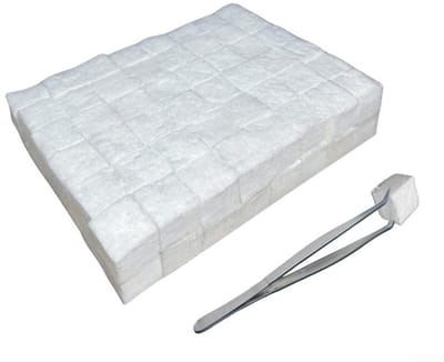 Kachelkoord plat zelfklevend - Reparatieset Kachel - 96-Stuks Multi-Doel Eponges & Grijpklem, Voor Brandbeheersing